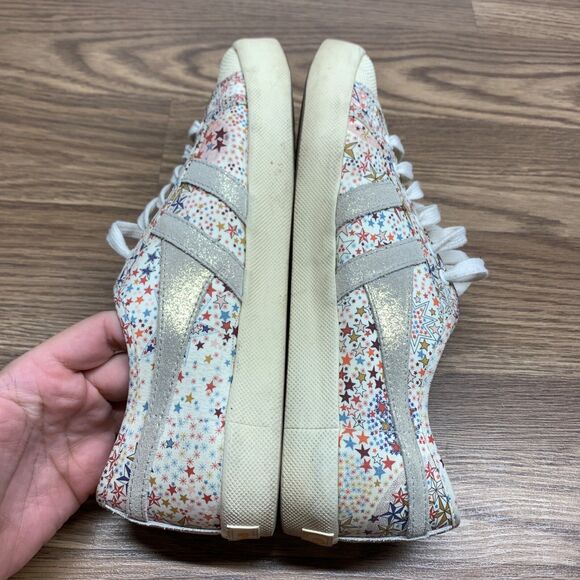 Gola Coaster Liberty Fabric \ Trainers Sneaker Whispering Stars US 9 UK 7 - Picture 3 of 13